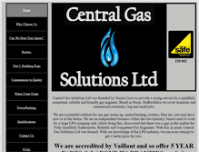 Tablet Screenshot of centralgas.co.uk